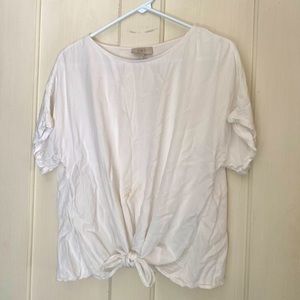 White T-shirt from LOFT